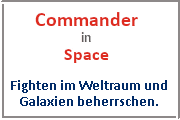 Online Spiele Lk. Barnim - Sci-Fi - Commander in Space